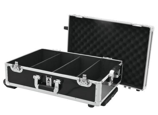 Roadinger CD CASE (120 CDs) Trolley, schwarz