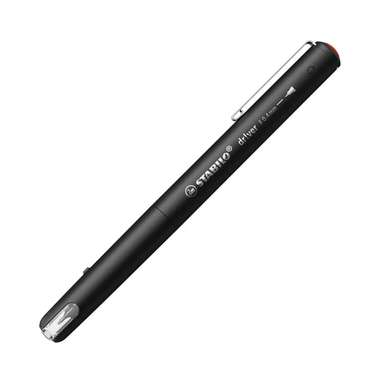 STABILO dr!ver Fineliner rot 0,4 mm, 1 St.