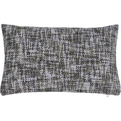 Dekokissen DONE. "Twist", grau (taupe, meliert), B:40cm H:1cm L:60cm, Polyester, Dekokissen_Sitzkissen_Kissenhüllen, Geflochtene Optik