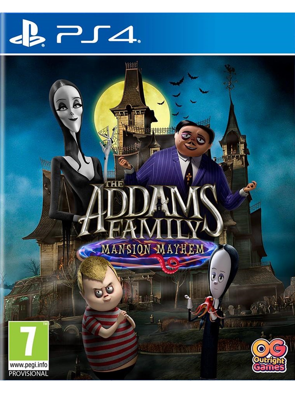 The Addams Family: Mansion Mayhem - Sony PlayStation 4 - Action - PEGI 7