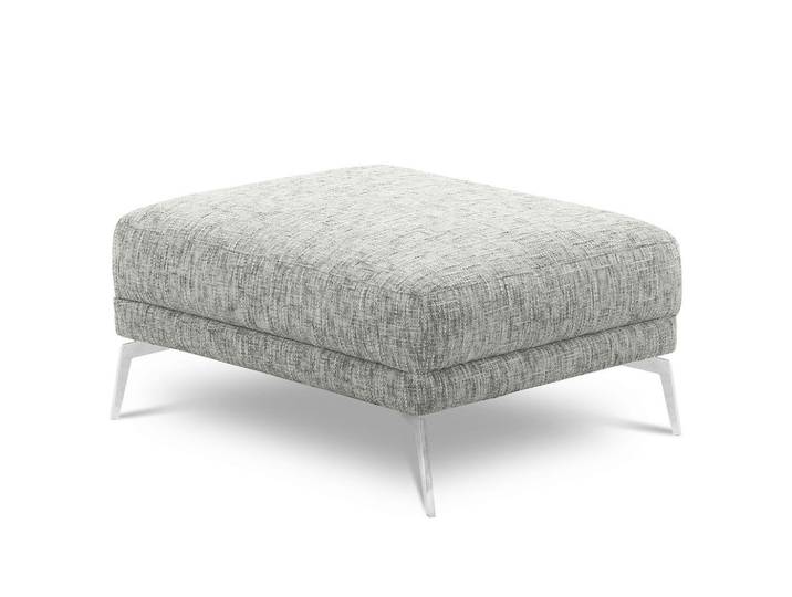 P & B Hocker Spring, Grau, Metall, rechteckig, 96x45x80 cm, Wohnzimmer, Hocker, Sitzhocker