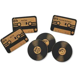 Winkee Rocks Korkuntersetzer 6er Set