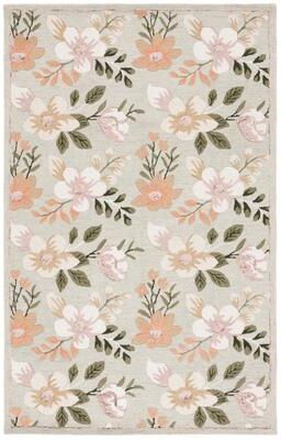 SAFAVIEH Hand-Tufted Blossom Kierston Modern & Contemporary Wool Rug