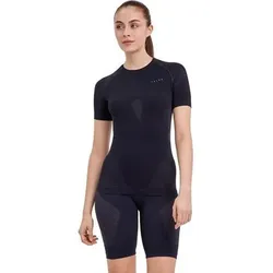 FALKE T-Shirt thermoregulierend für warme bis kalte Temperaturen, Größe XS in Schwarz black (3000)
