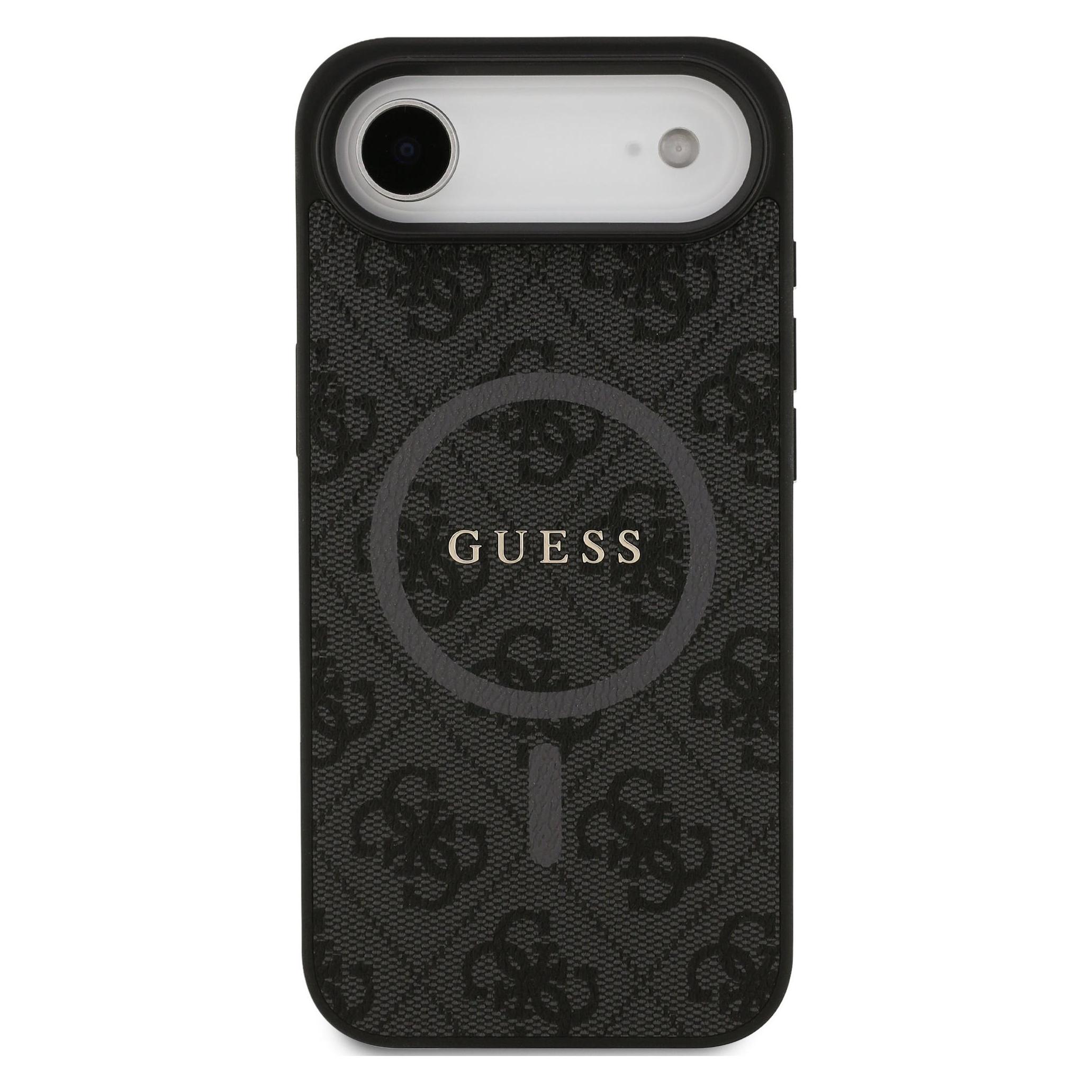 Guess - 4G Ring Classic Logo MagSafe (GUHMP17MG4GFRK) - iPhone 17 Air - Black (Apple iPhone 17) (GUHMP17MG4GFRK)