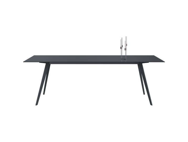 Esstisch Tame Glas graphit B 100 T 230 cm