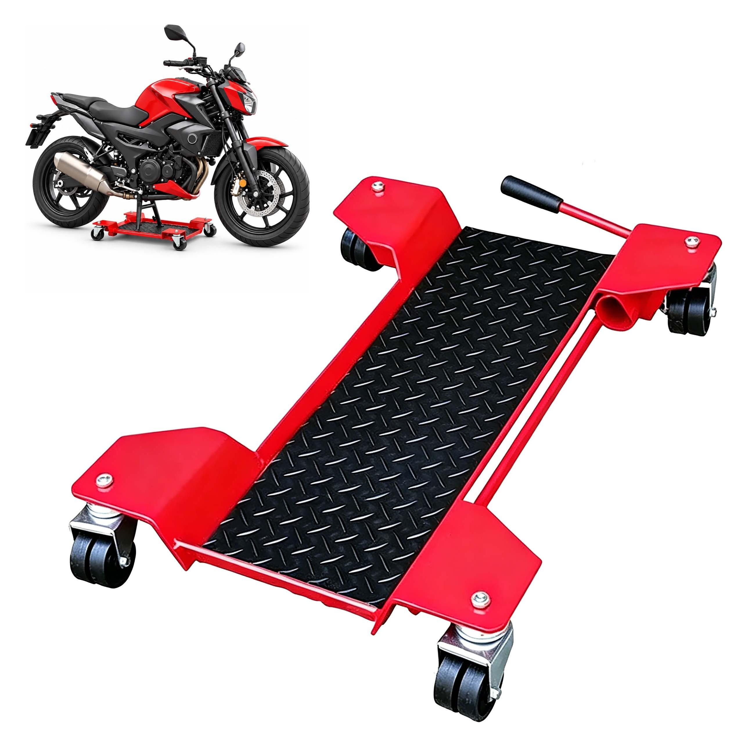 Relaxdays Motorrad-Rangierhilfe (4052025800789)