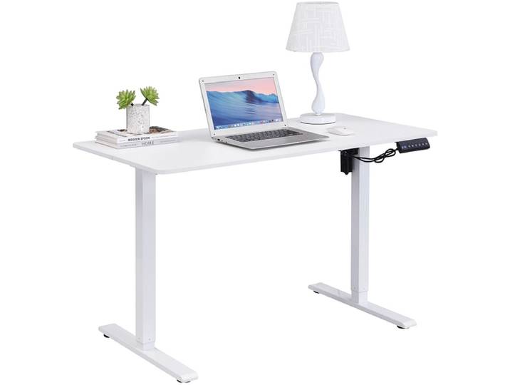 Elektrischer Schreibtisch ATLAS 60x120x74cm weiss