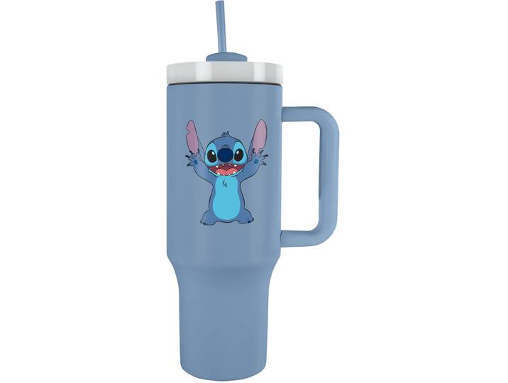 Travel mug LILO & STITCH 113.6cl edelstahl blau 1 Stück