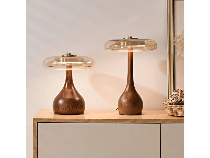 Américain rétro luxe lampe à LED concepteur salon étude chambre chevet en laiton verre atmosphérique bureau lumière Art décor éclairage
