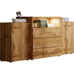 SIDEBOARD Urban III - weißer LED Beleuchtung