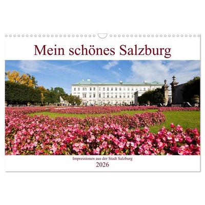 Mein schönes Salzburg (Wandkalender 2026 DIN A3 quer), CALVENDO Monatskalender