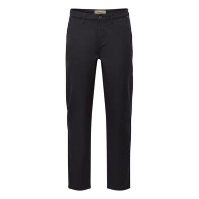 Chinohose BLEND "Chinohose BHMORGAN wovenpant", Herren, Gr. 33, Länge 33, schwarz, Obermaterial: 98% Baumwolle CO. 2% Elasthan EL., Hosen Chinohose