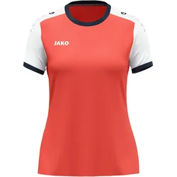 JAKO Dynamic Trikot Damen 190 - coral/weiß/marine S