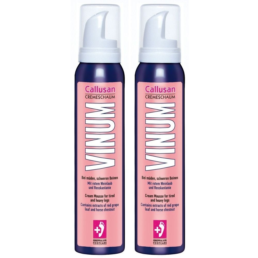 Callusan Vinum Cremeschaum 2x 2x125 ml Schaum