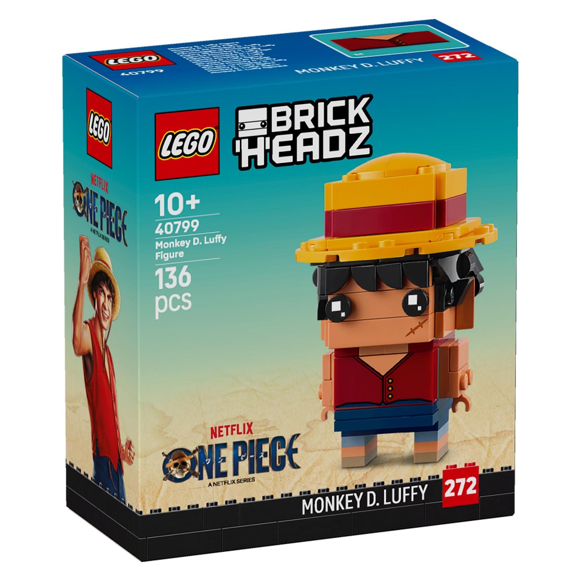 LEGO Monkey D. Luffy Figur (40799, LEGO Brickheadz) (40799)
