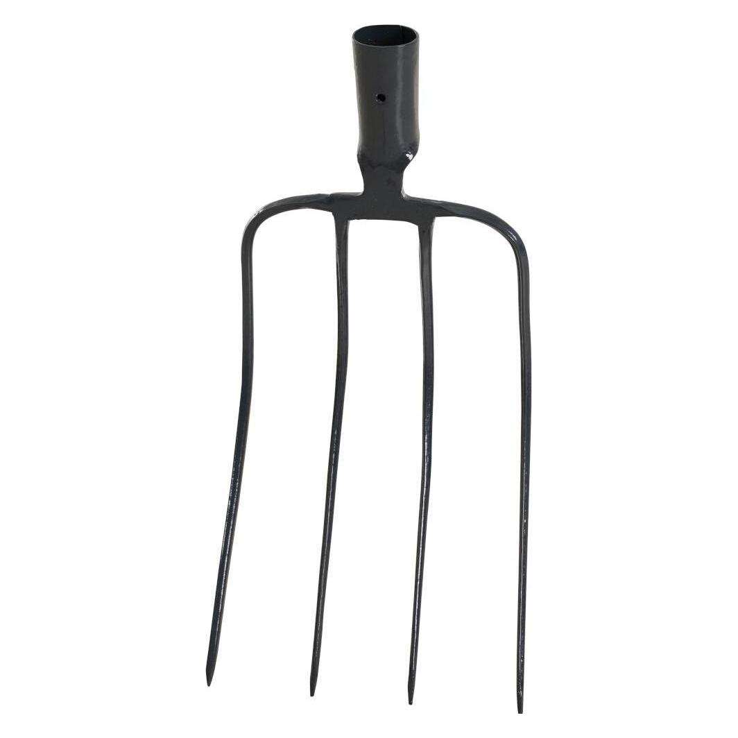 Siena Garden Dunggabel 4 Zinken ohne Stiel mit Dülle anthrazit (T42410)