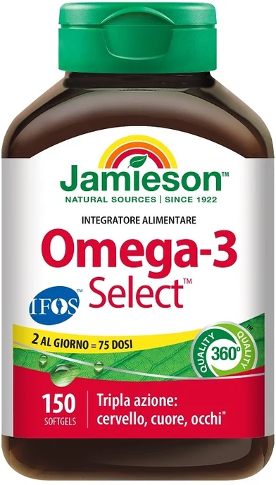 BIOVITA Srl Jamieson Omega-3 Select, 150 Softgel