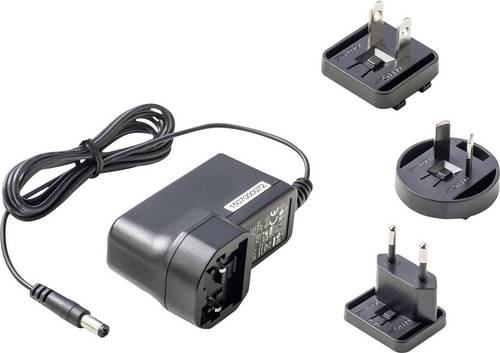 Dehner Elektronik SYS 1588-4012-W2E Steckernetzteil, Festspannung 12 V/DC 3.3A 30W mit Europa-Adapter, Stabilisiert