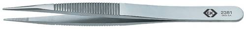 C.K T2381 Präzisionspinzette 00D SA Stumpf-flach 120mm