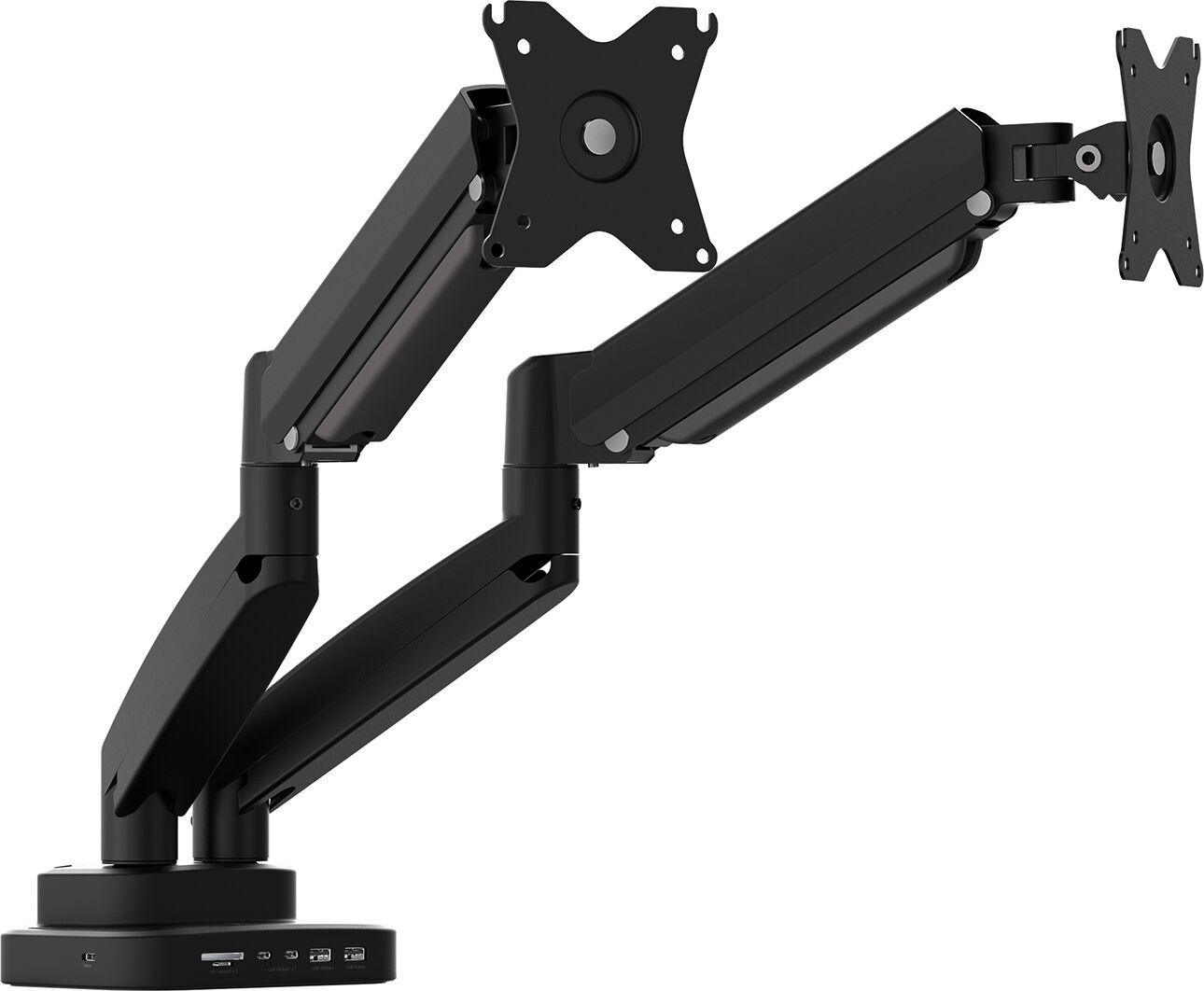 J5create Ergonomic Dual Monitor Mount - 10-In-1 Dock - Skärmstativ - 2 Skärmar