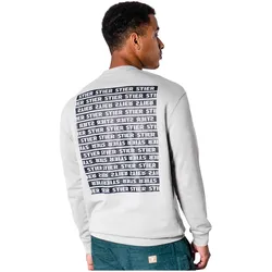 Stier,  Crew Sweat Style Print XL Ice Grey (XL)