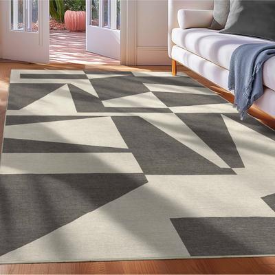 Well Woven Apollo Elemental Canyon Geometric Low Pile Area Rug
