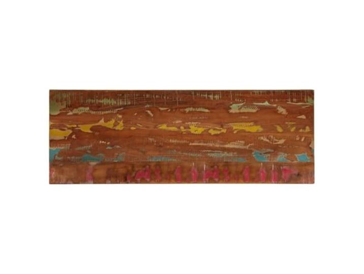 POUFGDR Tischplatte, Massivholz, 140 x 50 x 2,5 cm, rechteckig Teak, Mango, Kiefer, Buche, rustikales Design, leicht zu reinigende Oberfläche, für den privaten oder gewerblichen Gebrauch