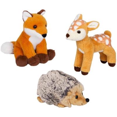 Reh, Igel, Fuchs (Plüsch) - Fröhliche Weihnachten