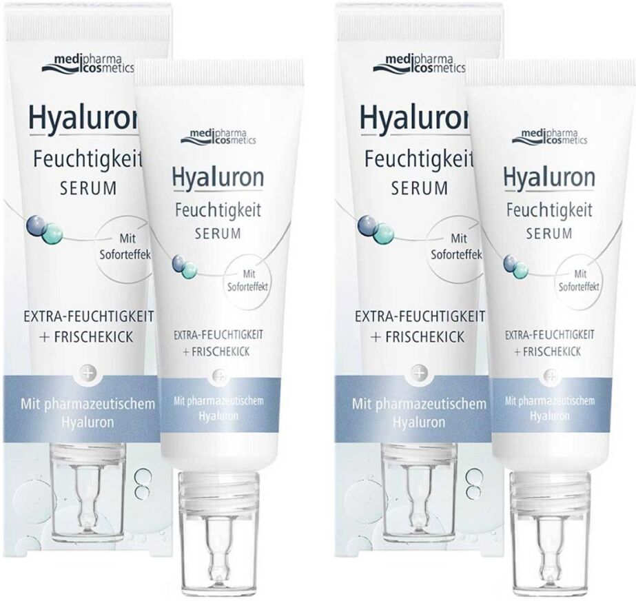 Medipharma Cosmetics Hyaluron Feuchtigkeit Serum 2x30ml