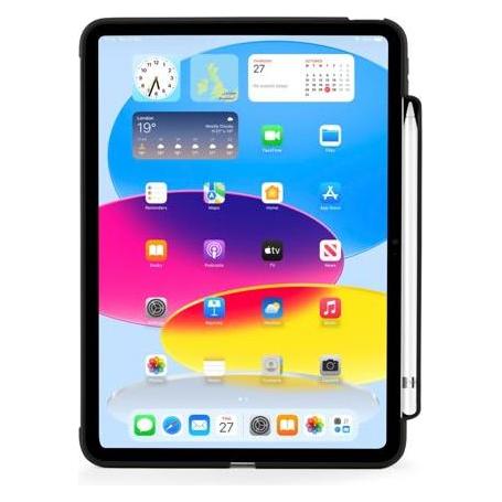 Pipetto iPad 10.9" (10:th gen) Origami No3 Pencil Case - Black (Apple iPad 2022 (10. Gen)) (P053-49-V)