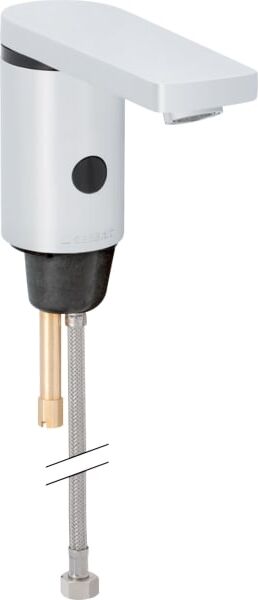 Geberit Typ 186 mitigeur lavabo infrarouge 116236211 à piles, sans mélangeur, chromé brillant