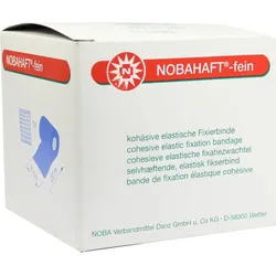 Nobahaft-Fein 20mx8cm Blaue Kohäsive Fixierbinde 1 ST