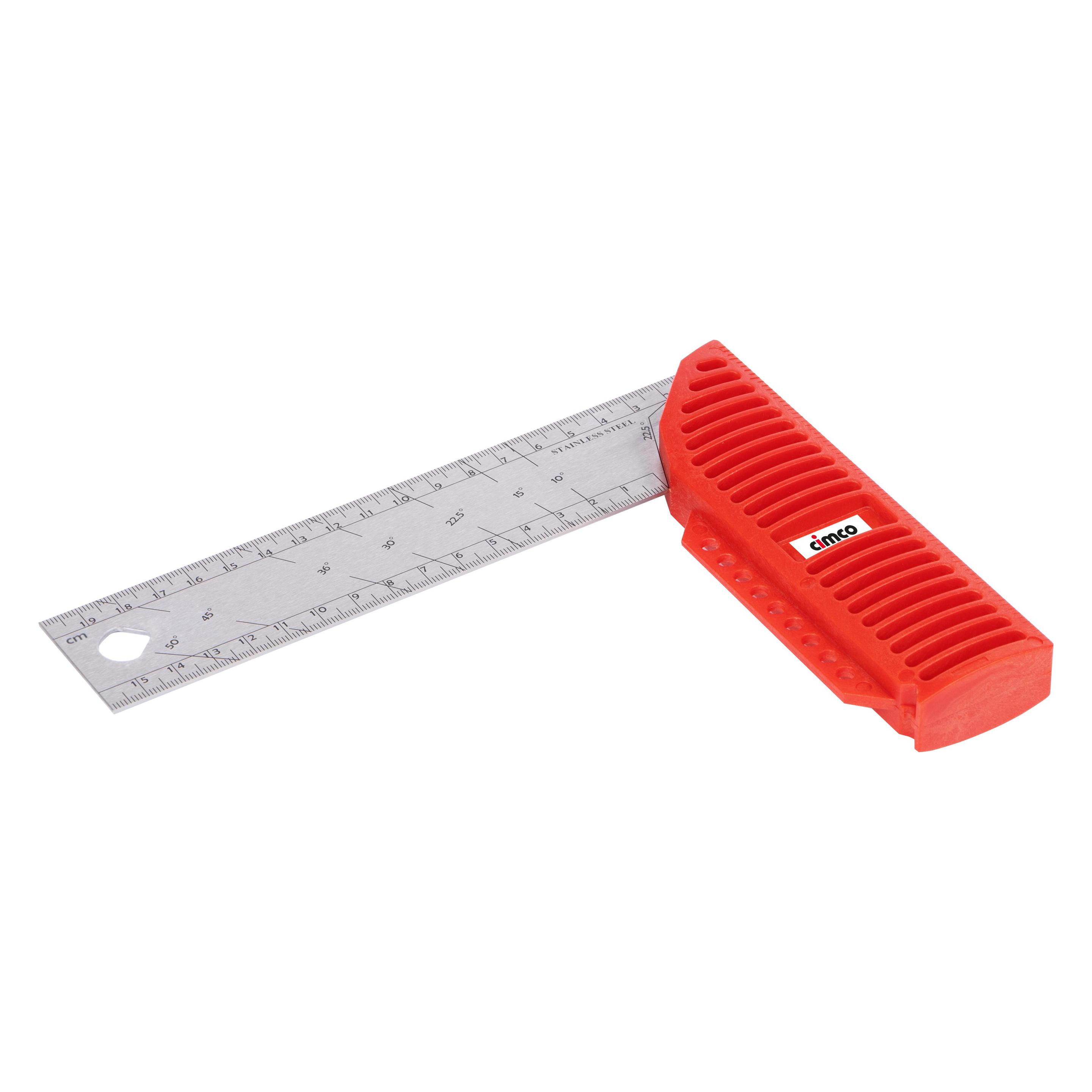Cimco L-Winkel 200 Edelstahl. Winkelablesung 121061 (121061)