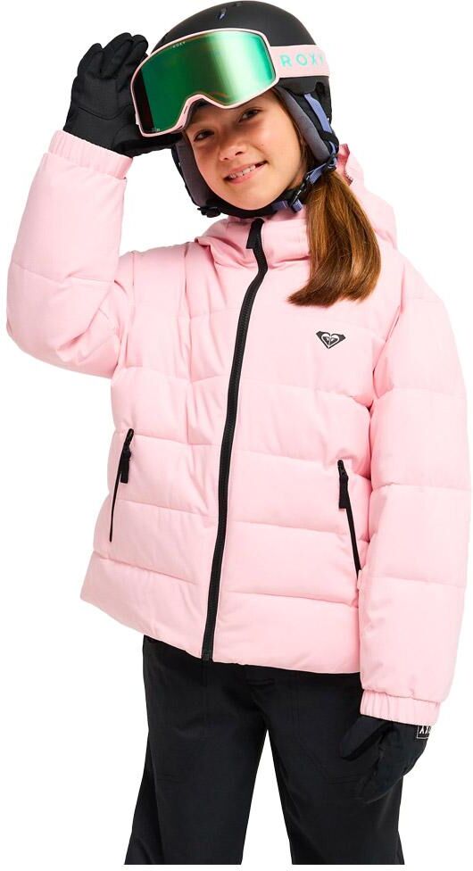 Roxy  - Snowyhill Puffy Girl Rose Shadow - 12 - Blouson Ski