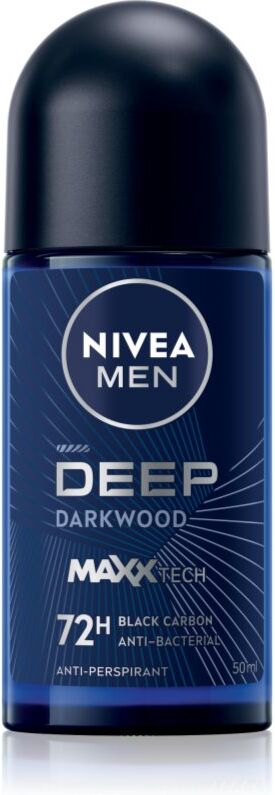 NIVEA MEN Deep Antiperspirant roll-on  til mænd 50 ml