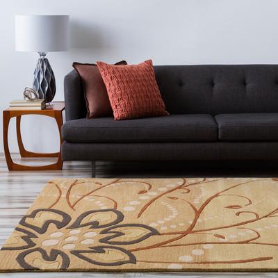 Livabliss Handmade Windy Transitional Floral Wool Area Rug