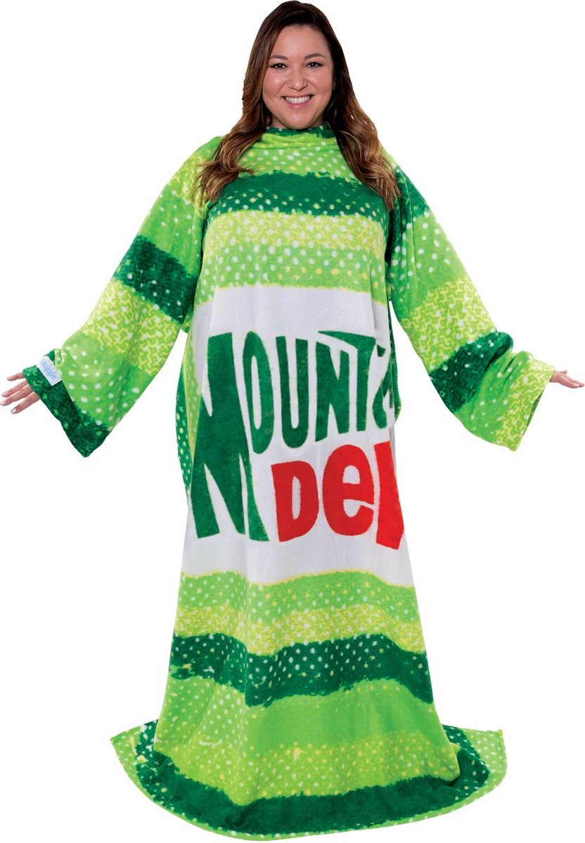 Snuggie Original Fleece Deken met Mouwen - Mountain Dew Green - 180 x 137 cm