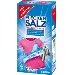 Fleckensalz Gut und Günstig 1 kg spart Waschmittel und Energie