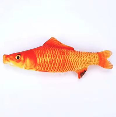 Inspire Picks Interactive Fish Cat Kicker Toy For Indoor Cats And Kittens 20cm Carp