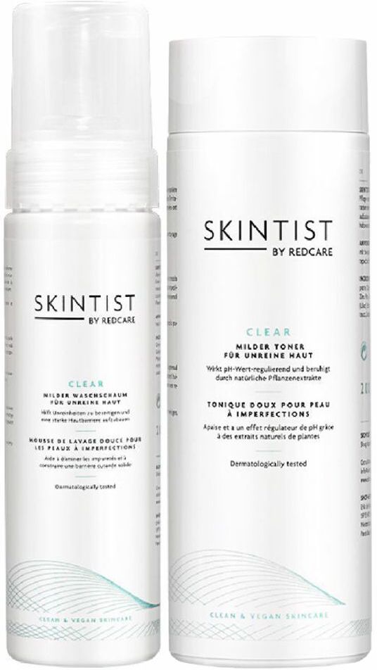 SKINTIST Clear Set für milde Reinigung unreiner Haut 1 St