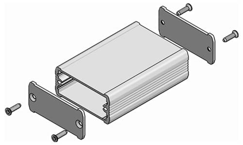 Fischer Elektronik TUF 55 25 100 ME TUF 55 25 100 ME Profil-Gehäuse 55 x 25 x 100 Aluminium eloxiert Silber 1St.