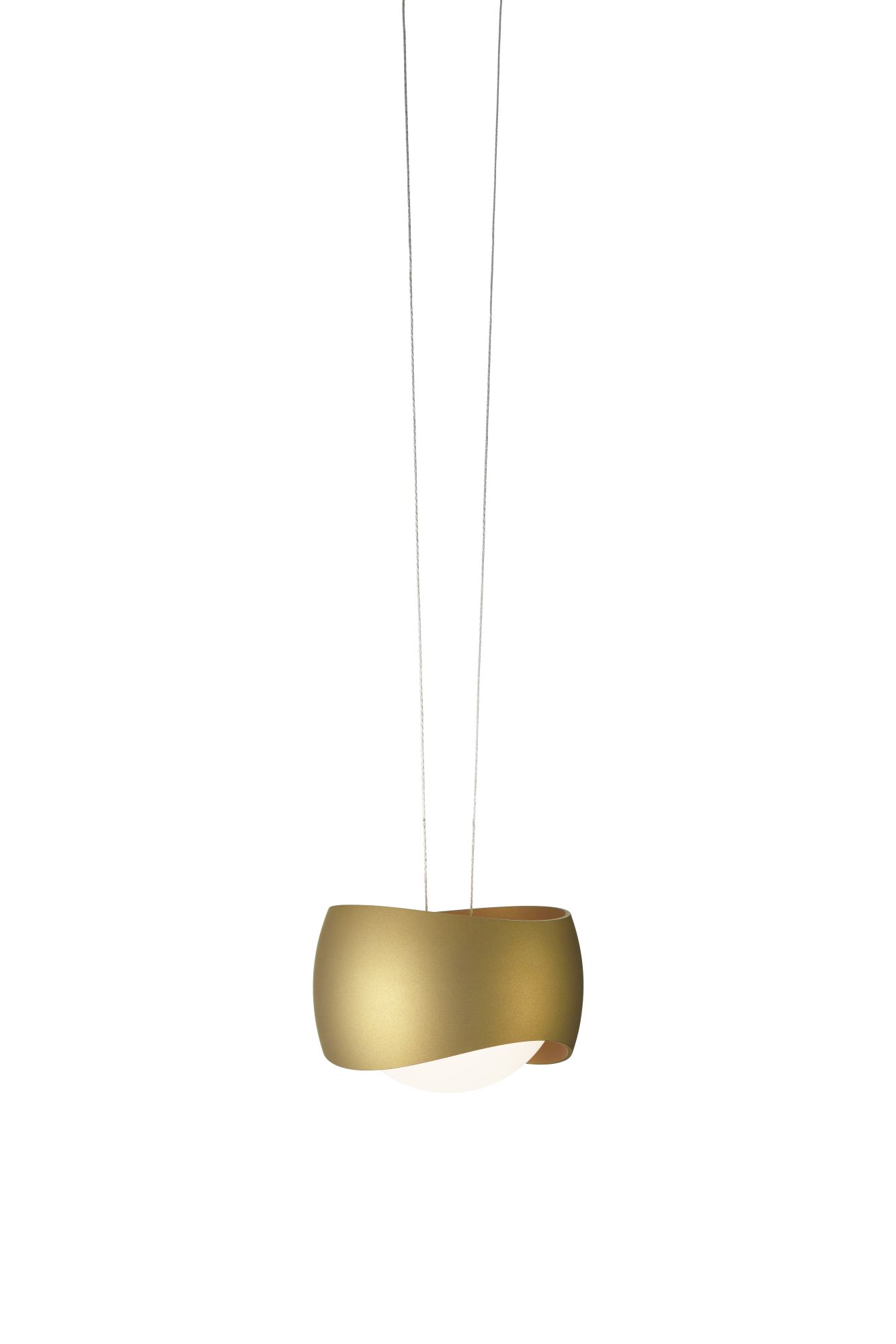 Oligo LED-Einzelpendel CURVED Bronze für Slack-Line (ohne Baldachin) G71-845-10-17 4035162340400
