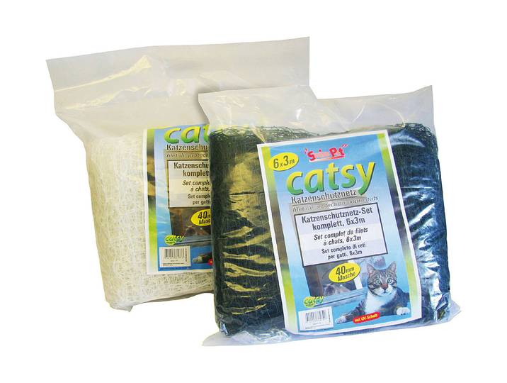 Swisspet Catsy Katzennetz 2x3m olive