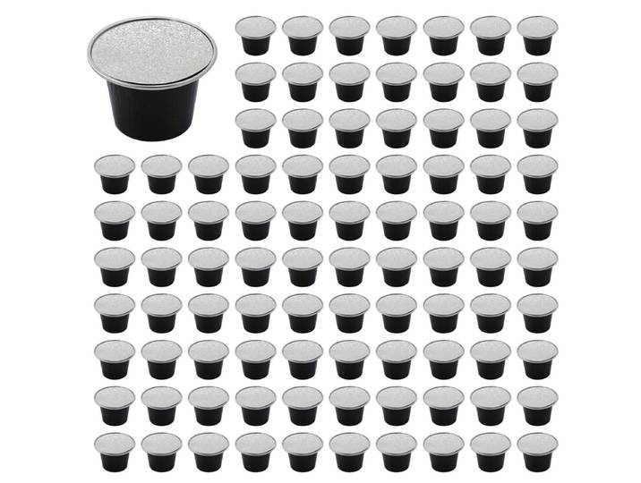 A99G-500 ensembles de Capsules de café rechargeables tasse Capsules de café jetables emballage fournitures de café pour Nespresso noir