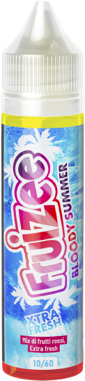 Eliquid France Bloody Summer Fruizee Liquido Shot 10ml Frutti Rossi Uva Ribes Ice