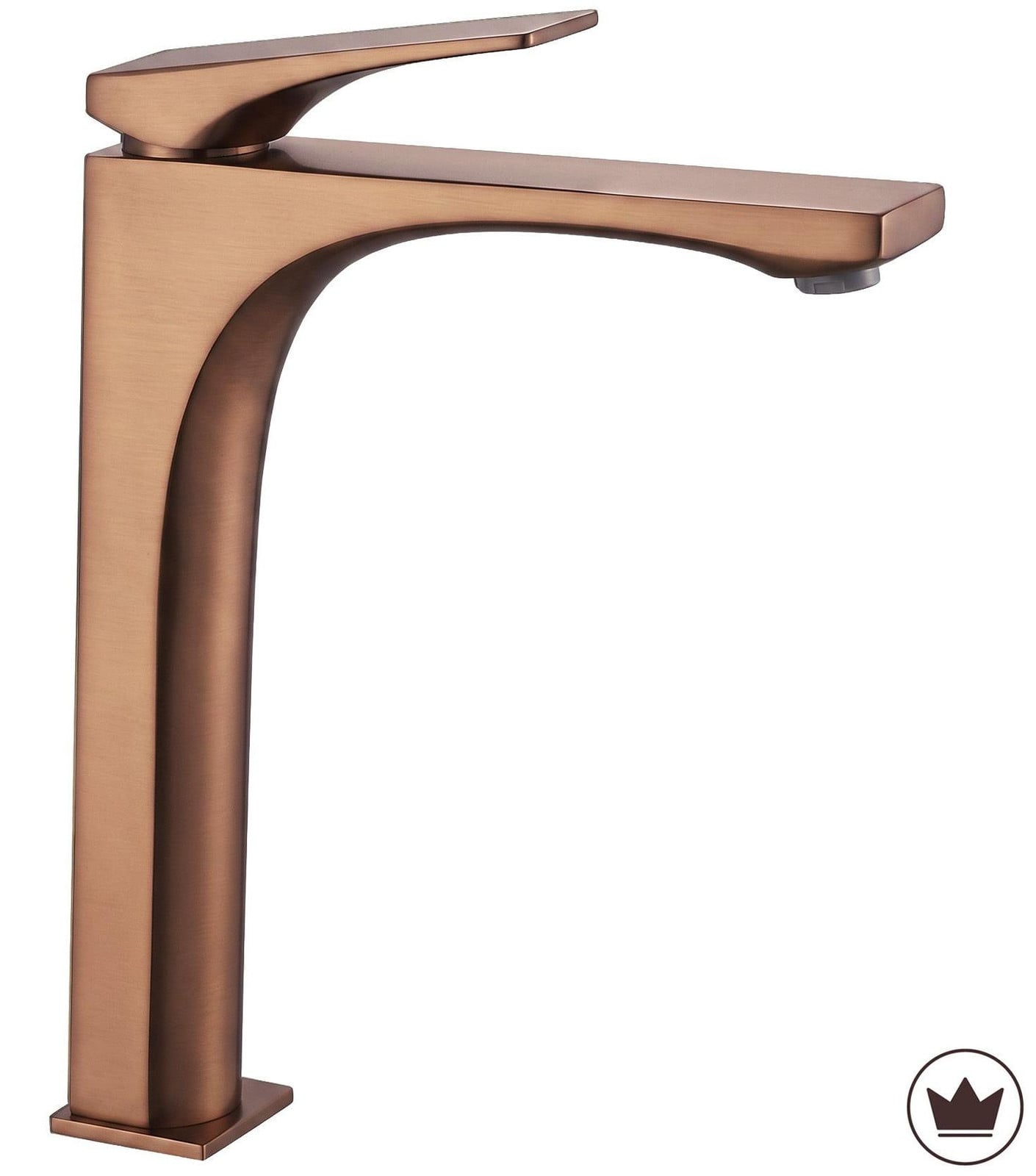 Rea Wastafelkraan Premium Joe Brush Copper High