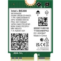 Wi-Fi 7 BE200 M.2 non vPro, WLAN-Adapter Bulk