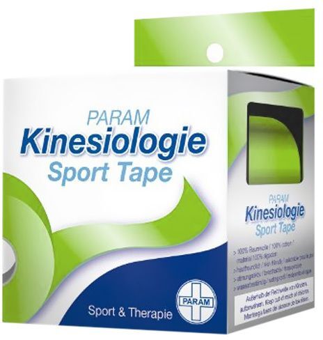 Param Kinesiologie Sport Tape 5 cm x m grün Verband 1 St gruen 1 St Verband