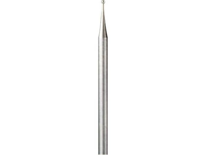 Dremel 105 Lot de 3 Fraises à Graver\, Bout Rond\, Ø 0\,8mm pour Sculpter et Graver dans le Bois avec Outils Multi-usages\,